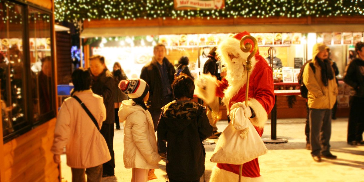 札幌慕尼黑聖誕市集聖誕老人