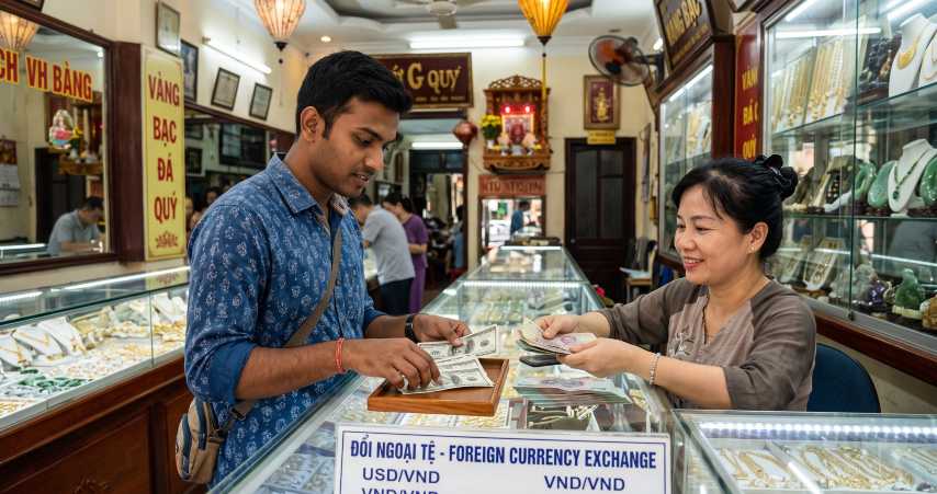USD vs INR Exchange in Vietnam for Indian Tourists