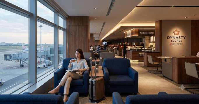 China Airlines Business Class Lounge