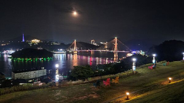 여수 야경, 남산공원