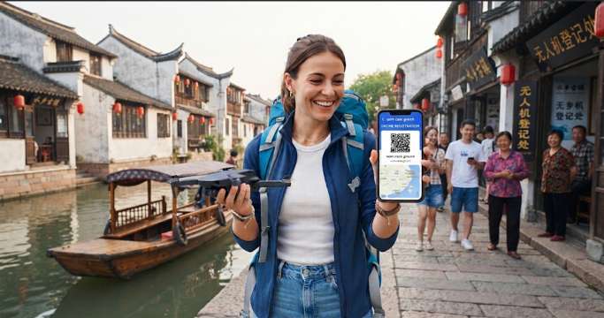 What does Chinese law require of a drone owner