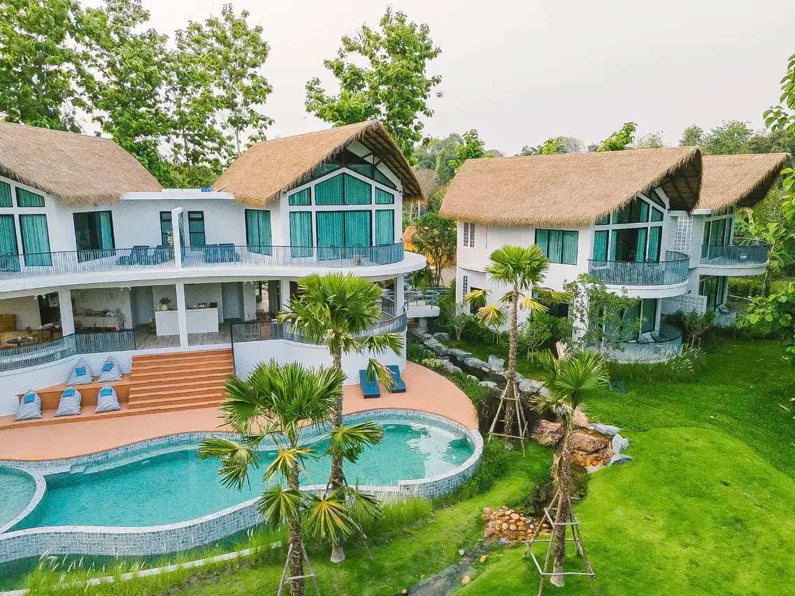 ภายนอกที่พัก วิลล่า เดอ ลีฟ ริเวอร์ แก่งกระจาน (Villa De Leaf River Kaeng Krachan)