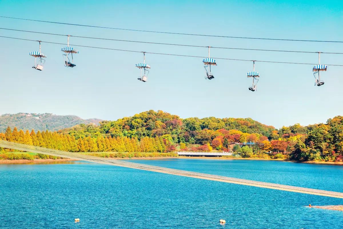 首爾大公園空中纜車