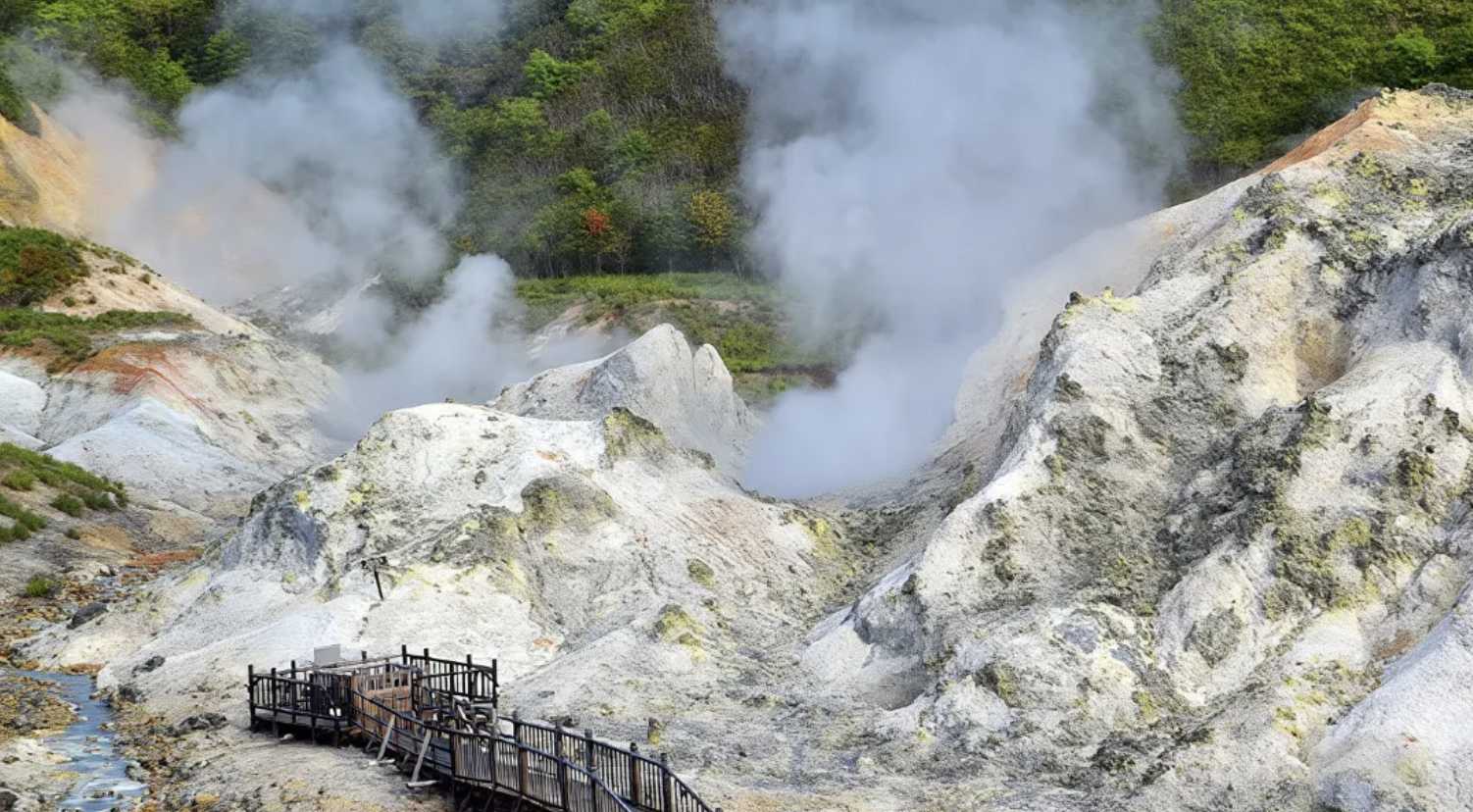 노보리베츠 지옥계곡 당일치기