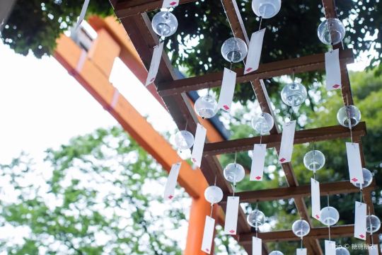 川越冰川神社風鈴迴廊