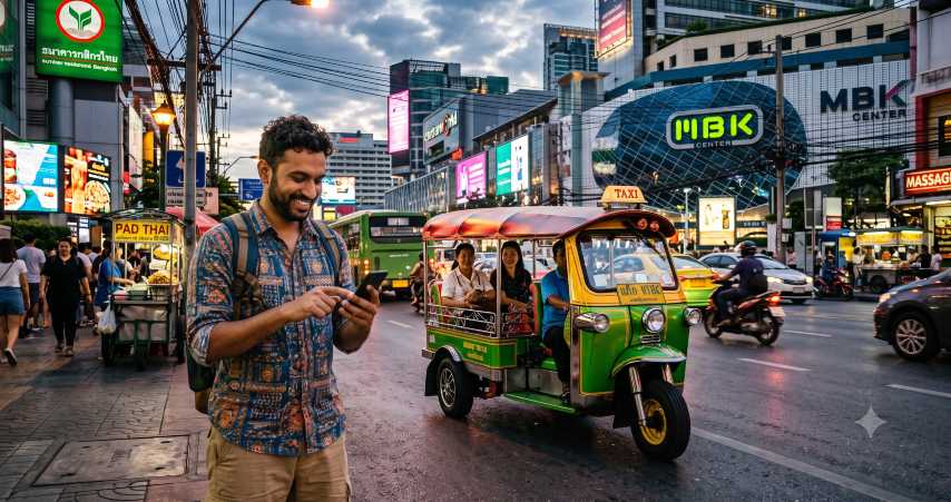 Which App to Use to Book a Taxi in Thailand?