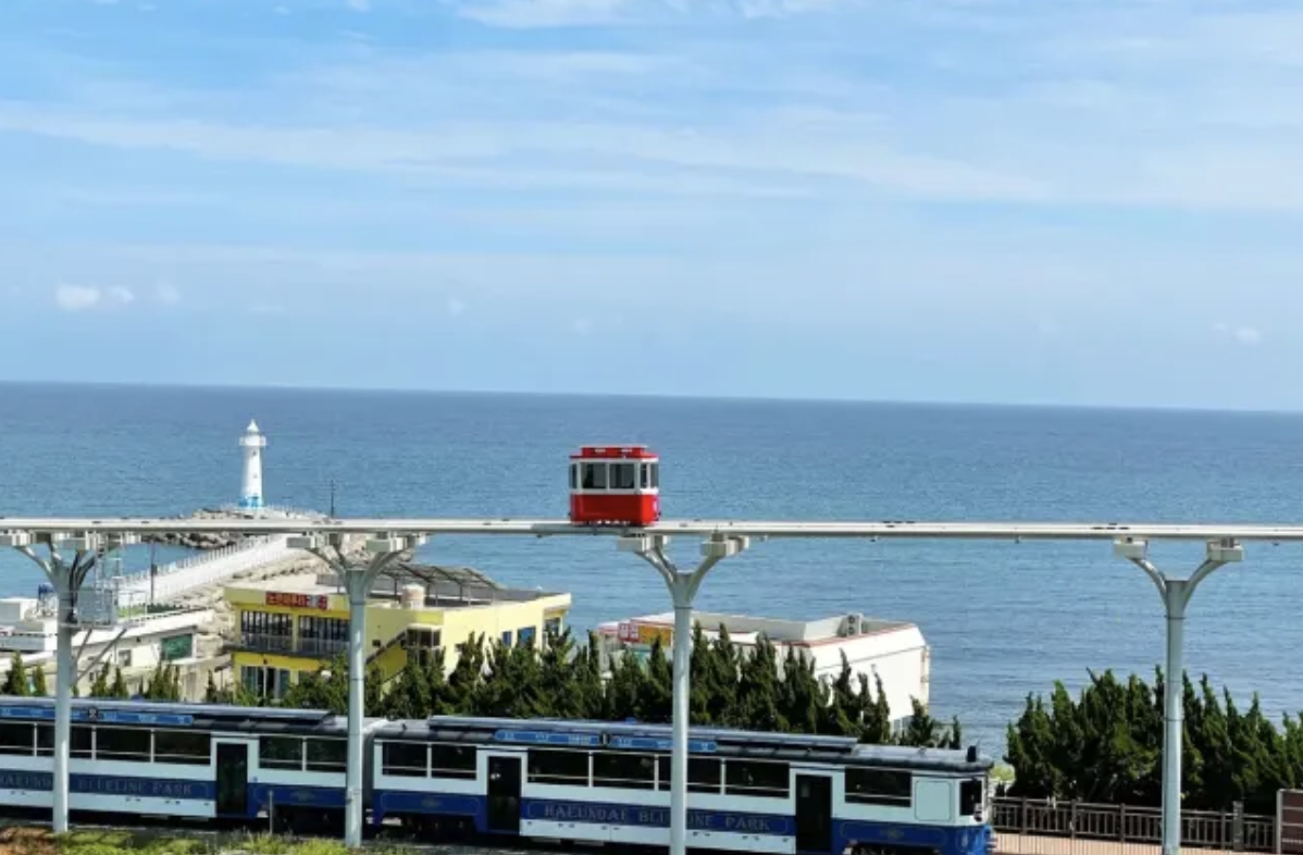 釜山膠囊列車必看特色海景