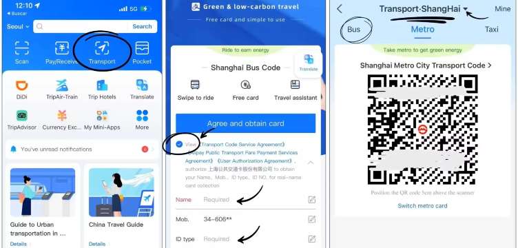 Comment configurer le code QR du métro sur Alipay pour les transports en commun