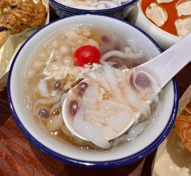 刮涼粉