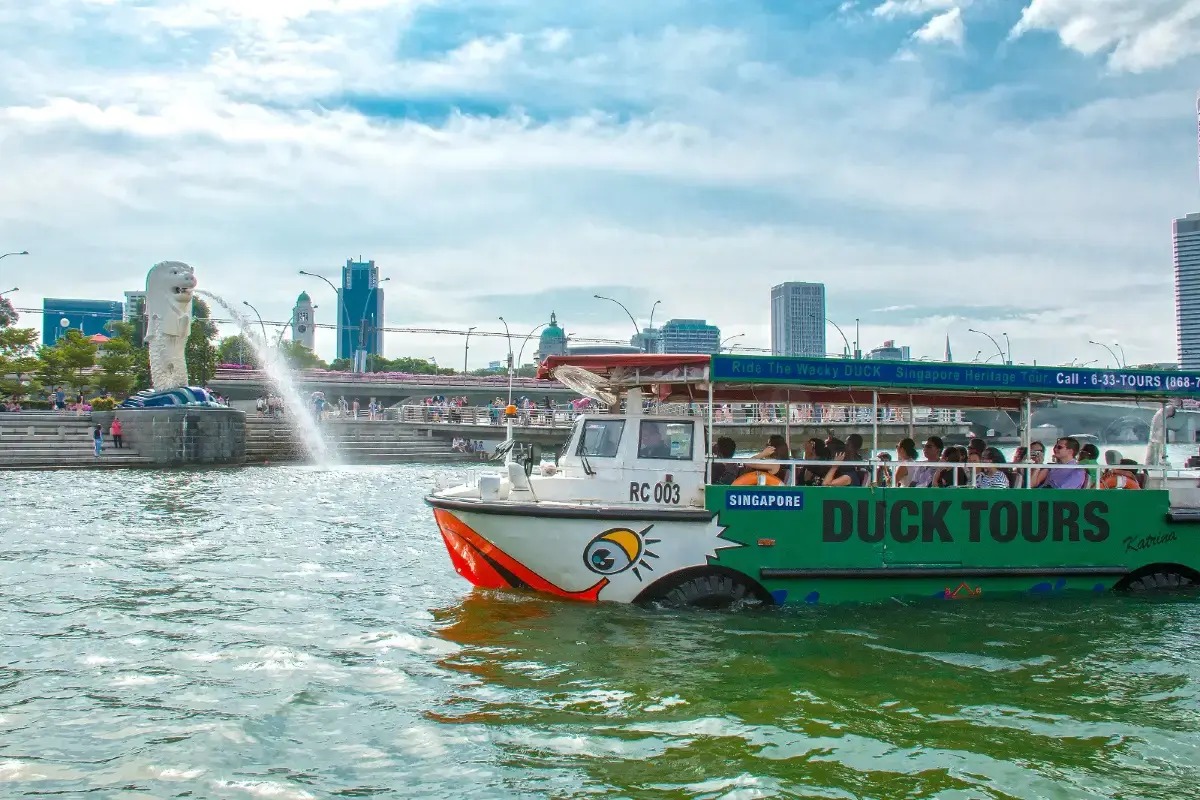 新加坡景點 #5 DUCK tours 鴨子船