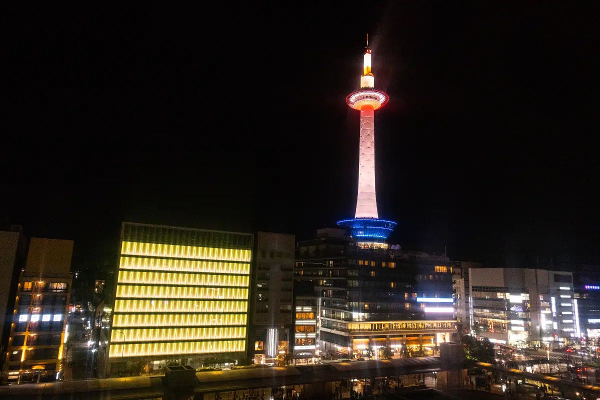 京都塔夜景