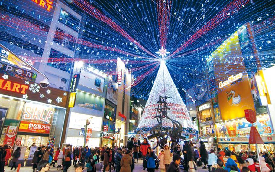 12월 축제, 광복로 겨울빛 트리 축제