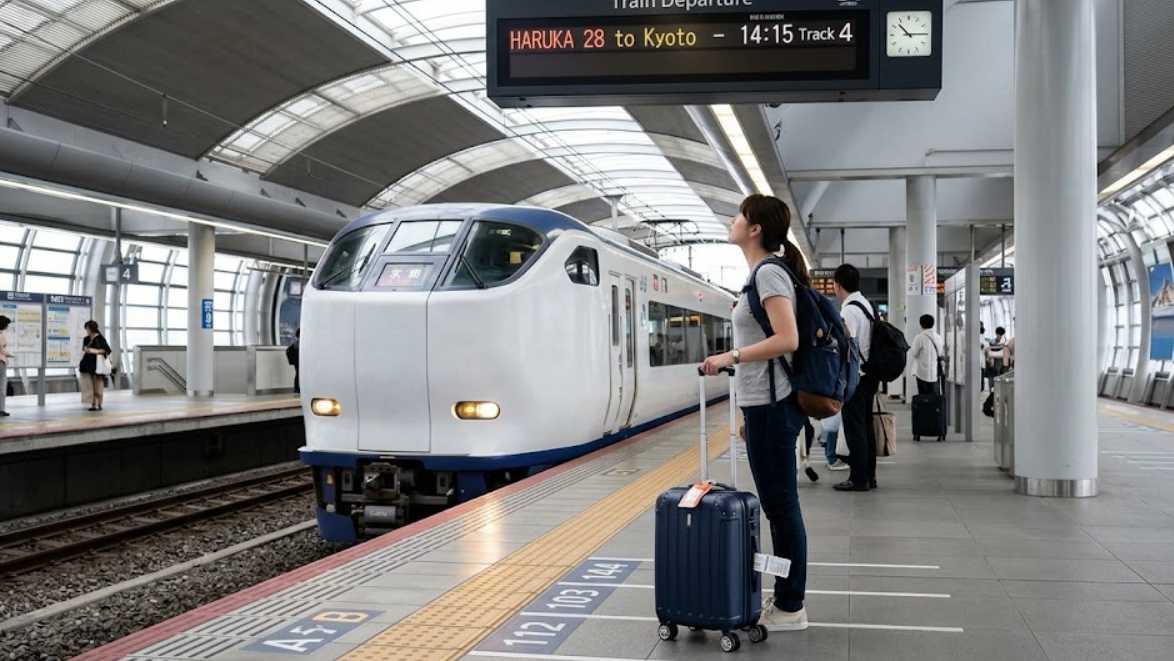 How to Take the JR Haruka From Kansai Airport