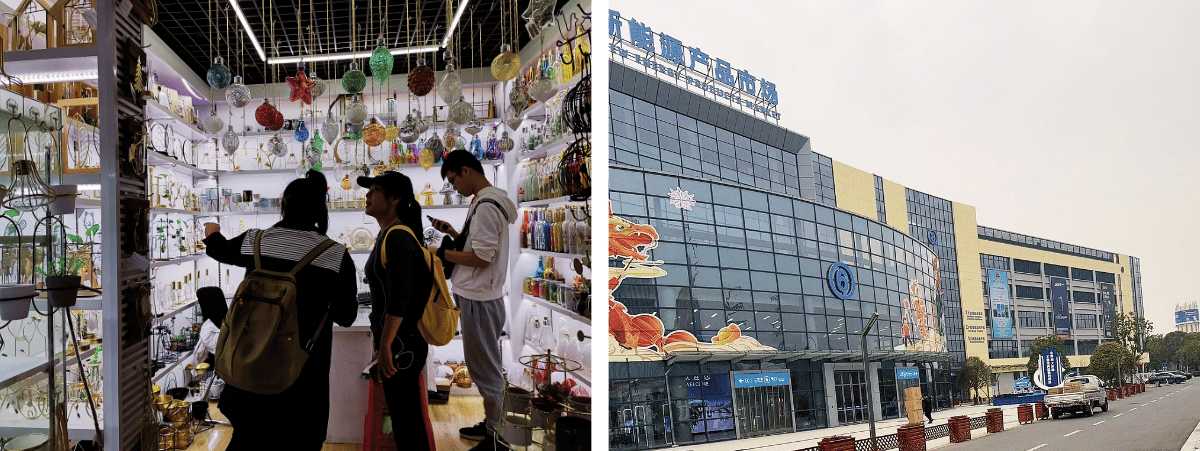 Tiendas de juguetes y peluches en el Distrito 1 de Yiwu