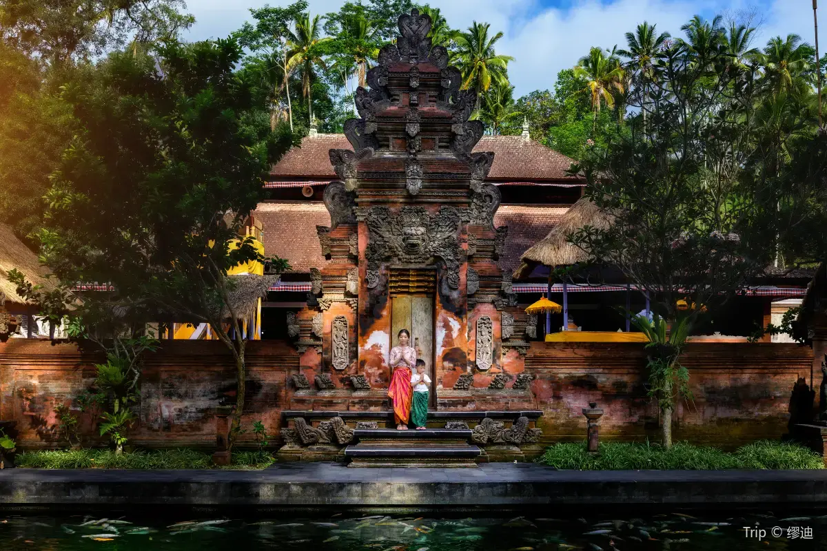 view of Tirta Empul Temple