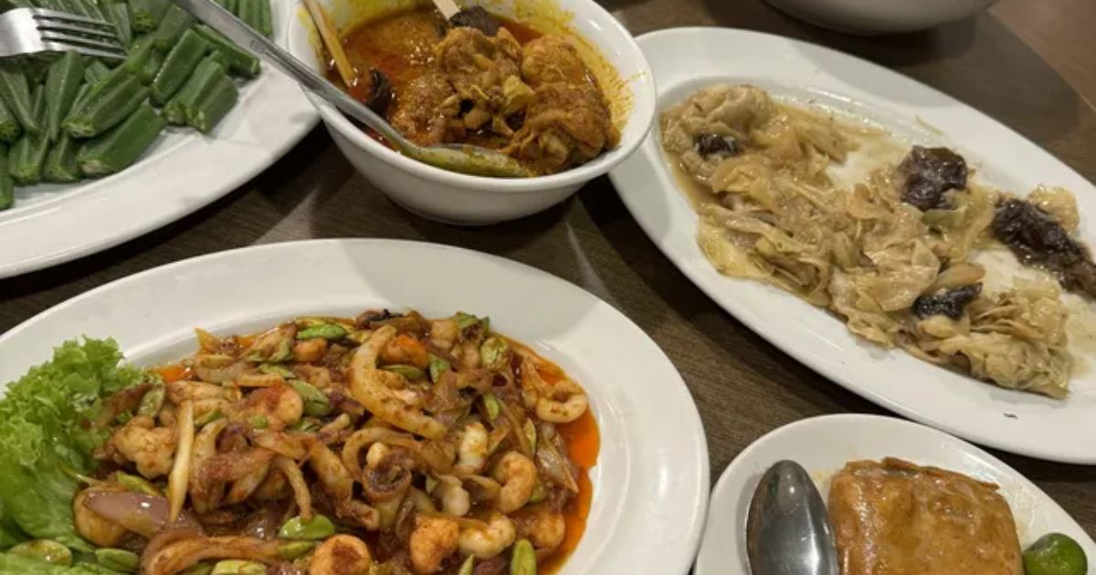 Nyonya dishes 