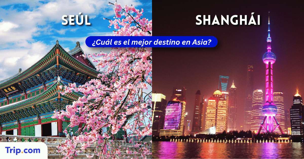 Shanghái o Seúl: ¿Qué destino merece más la pena visitar?