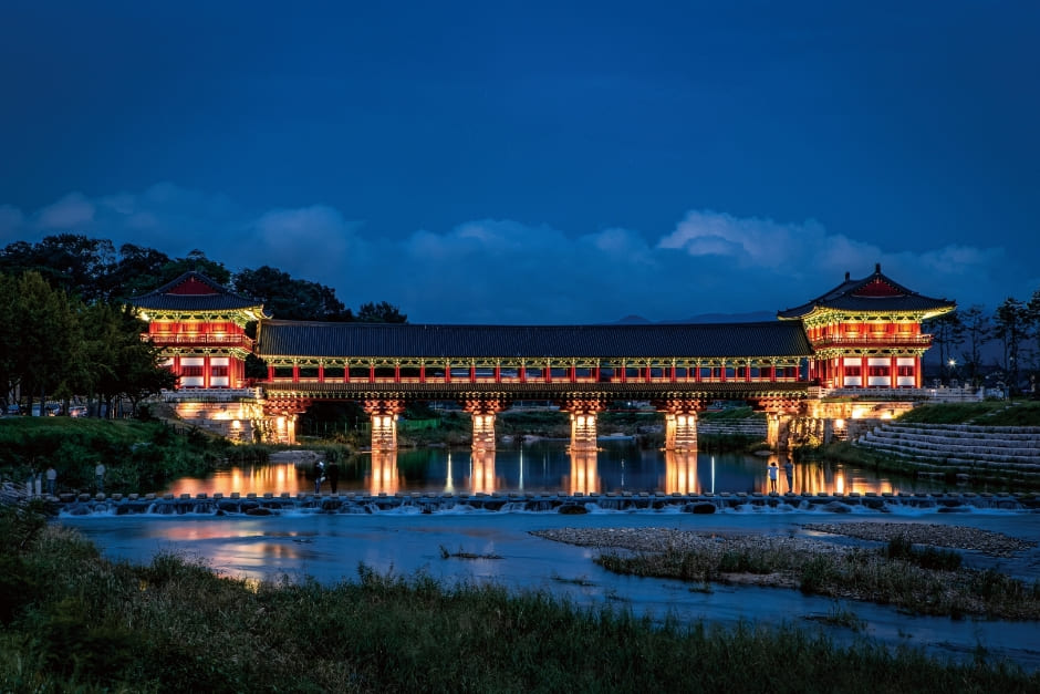 경주 여행, 월정교