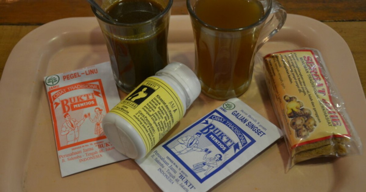 Jamu Herbal Drink Packs