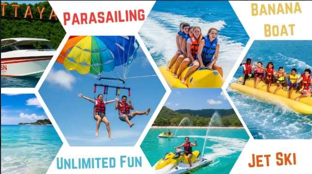 芭堤雅格蘭島珊瑚島快艇一日遊及水上活動