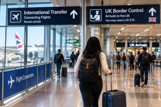 Transiting Through UK Airports: Do You Need a UK Arrival Card or ETA?