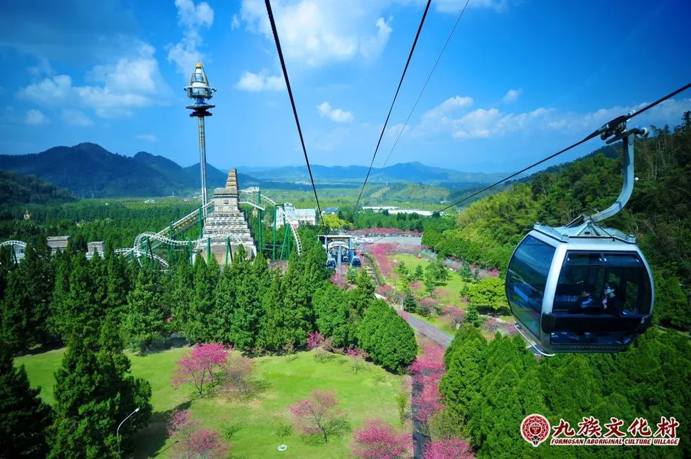 台中機場攻略, 台中景點, 九族文化村