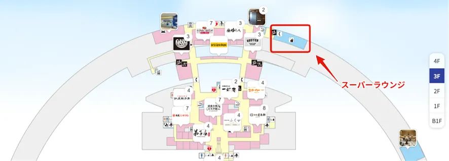 แผนที่สนามบิน New Chitose