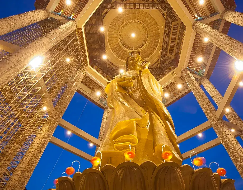 Inside Kek Lok Si Temple
