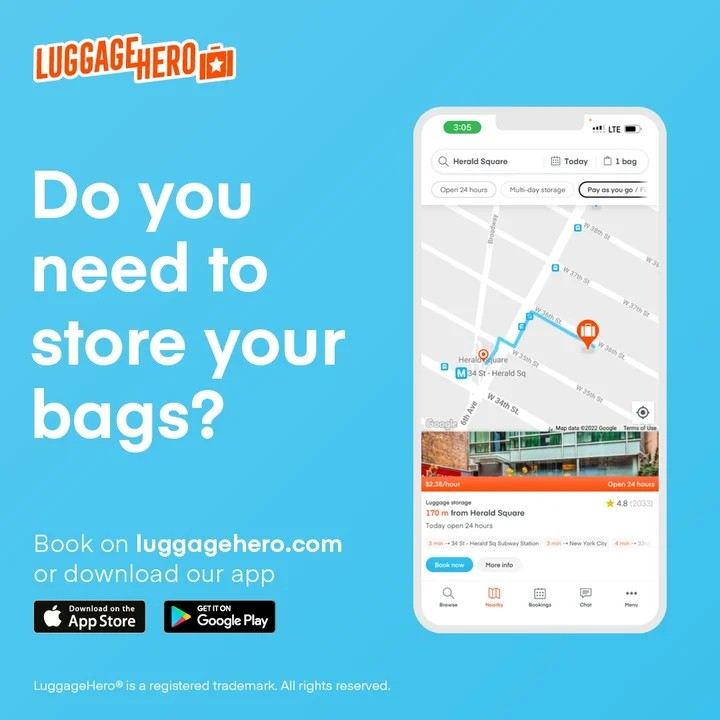 แอป LuggageHero