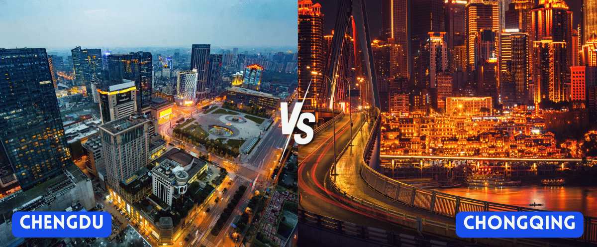Chengdu vs. Chongqing