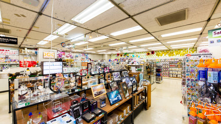 The interior of a shop in tokyo