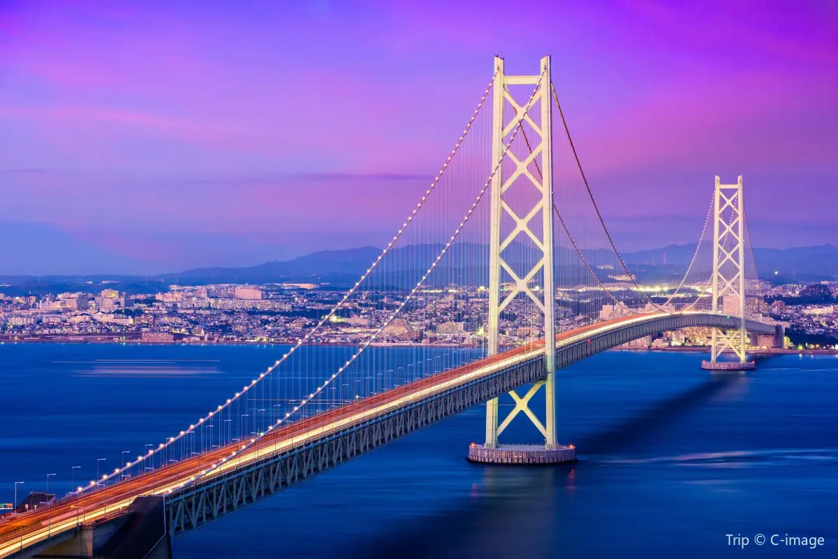 神戶景點 #3 明石海峽大橋|都會