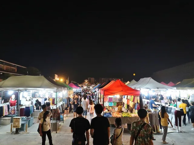 at Ratchada Rot Fai Train Market