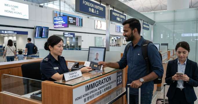 Is there a Hong Kong Visa-on-Arrival for Indians?