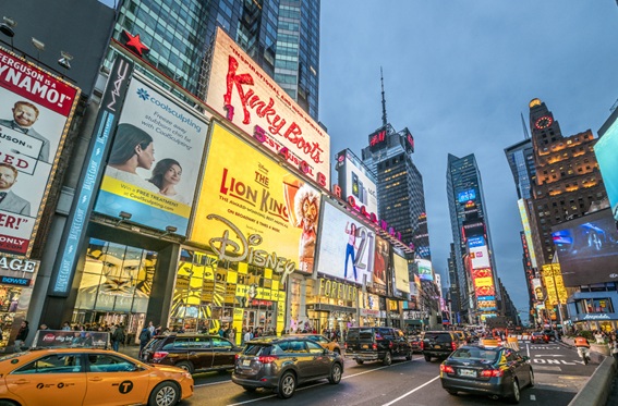 Best US Solo Travel Destinations - Times Square