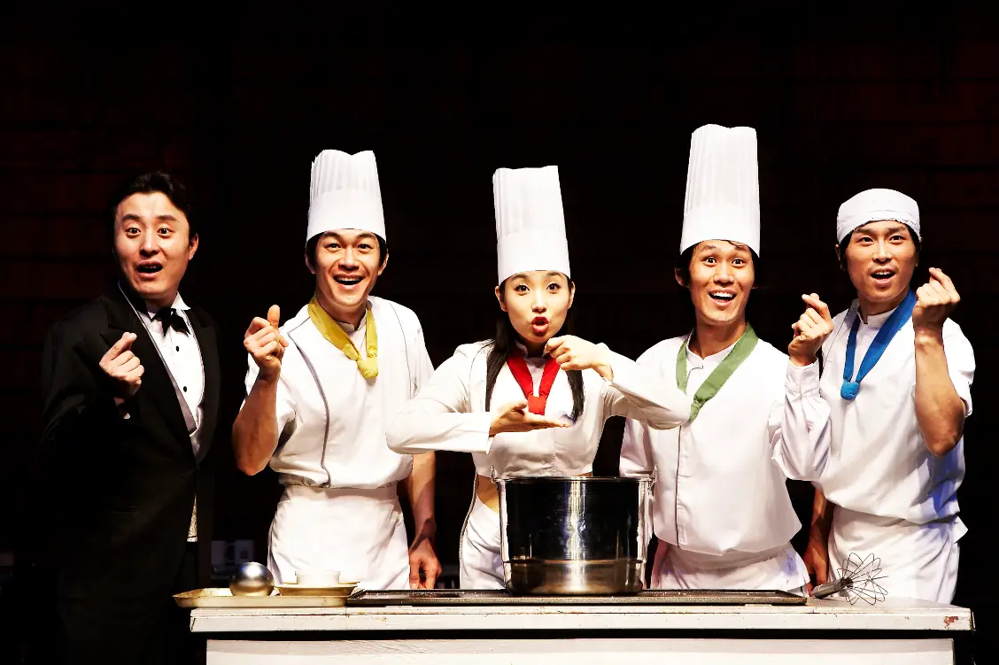 crew of Nanta Cooking Show