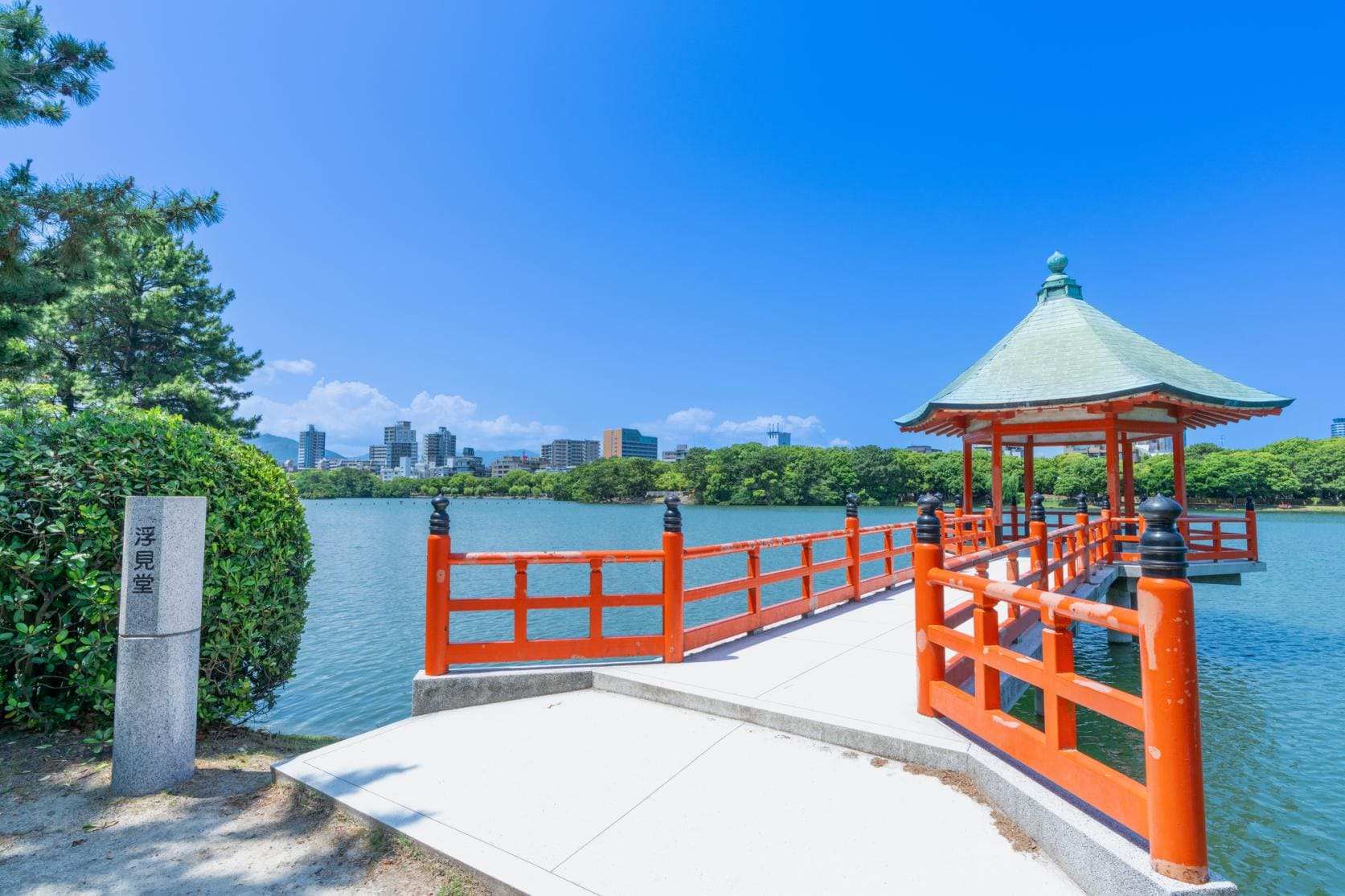 후쿠오카 시내 명소, 오호리 공원