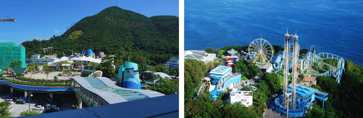 Ocean Park Hongkong und seine Attraktionen am Meer