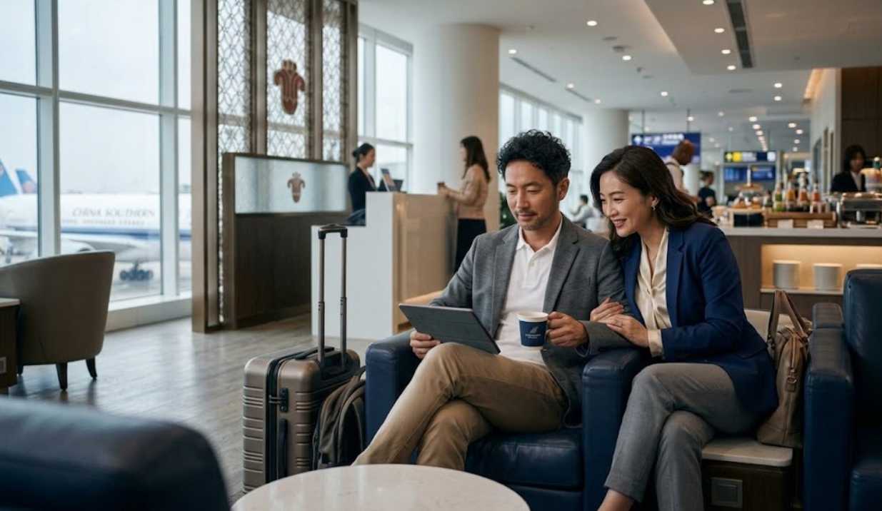 China Southern Airlines Business Class Lounge Access