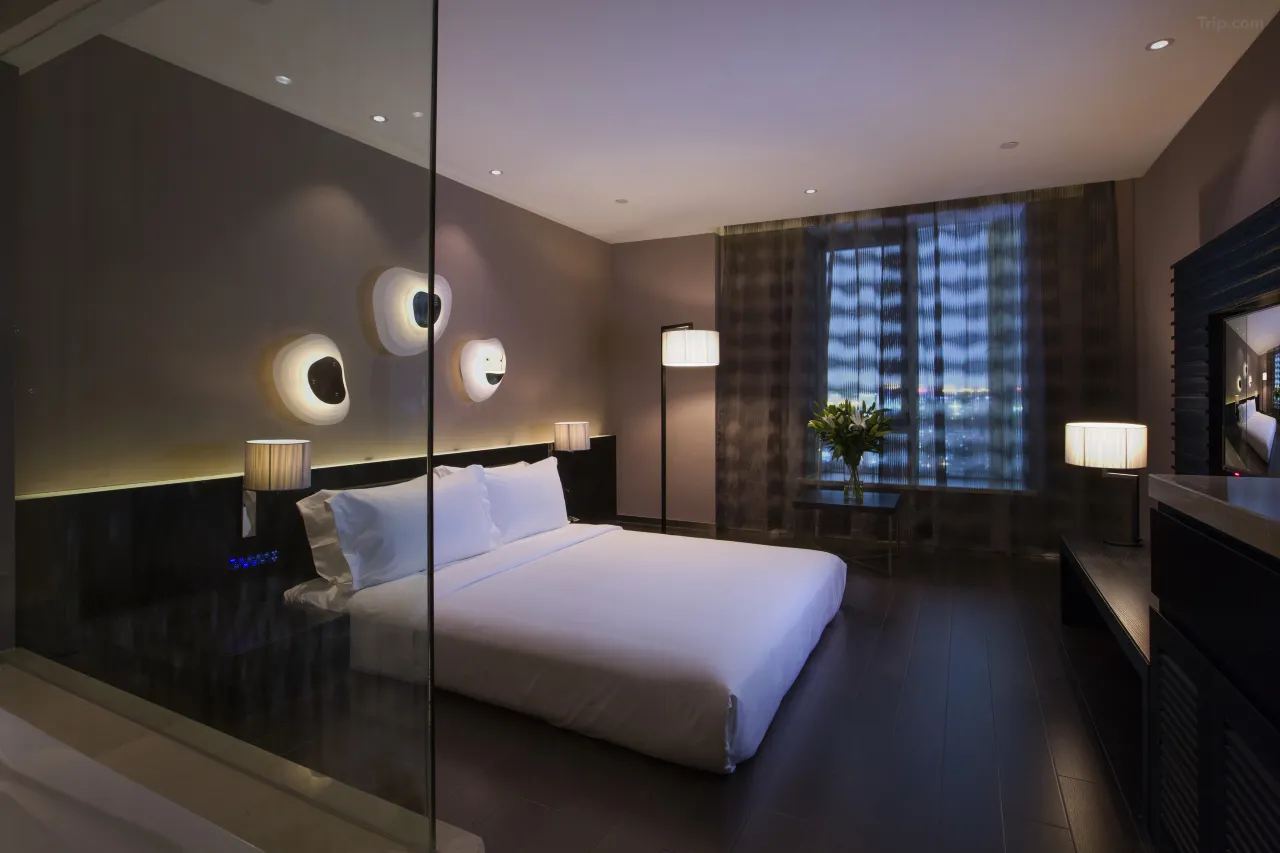 杭州住宿|杭州錢江新城近江桔子水晶飯店