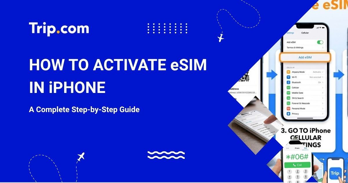 How to Activate eSIM in iPhone? Step by Step
