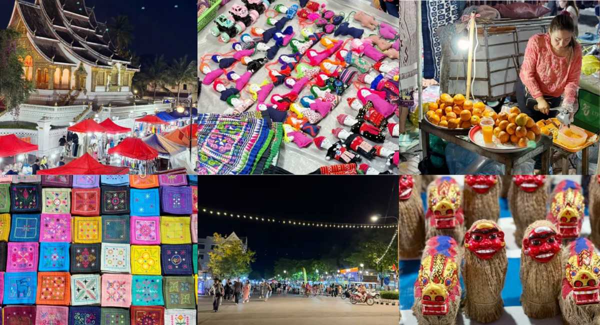 ตลาดกลางคืนหลวงพระบาง