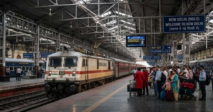 New Delhi Railway Station - Rail Routes to Different Cities