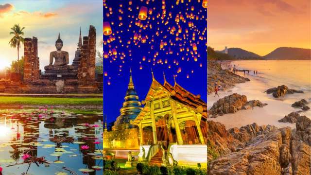 สุโขทัย - เชียงใหม่ - ภูเก็ต