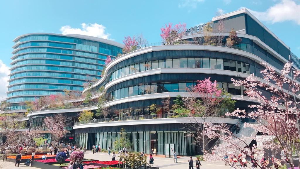 구마모토 시내, 사쿠라마치 쇼핑몰