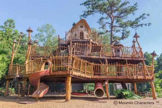 Moominvalley Park Top 4 Must-Visit Areas Forest Adventure Zone: a paradise for active kids to burn off energy