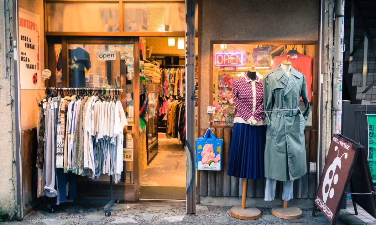 shop front at Shimokitazawa