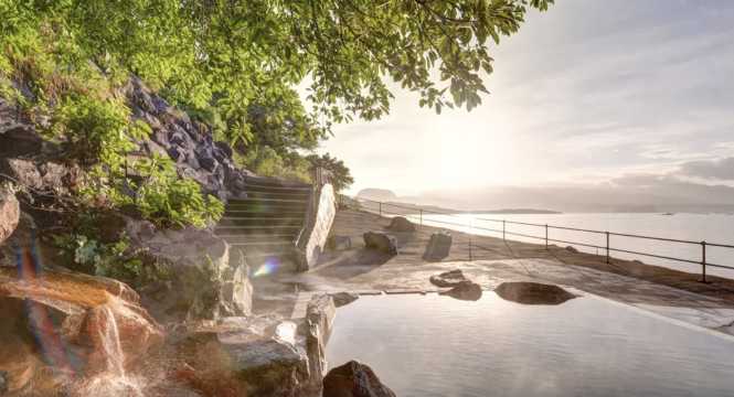 가고시마 벚꽃 온천