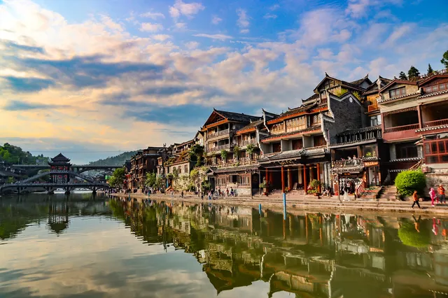 沱江及吊腳樓群