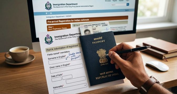 Applying for Hong Kong Visa PAR